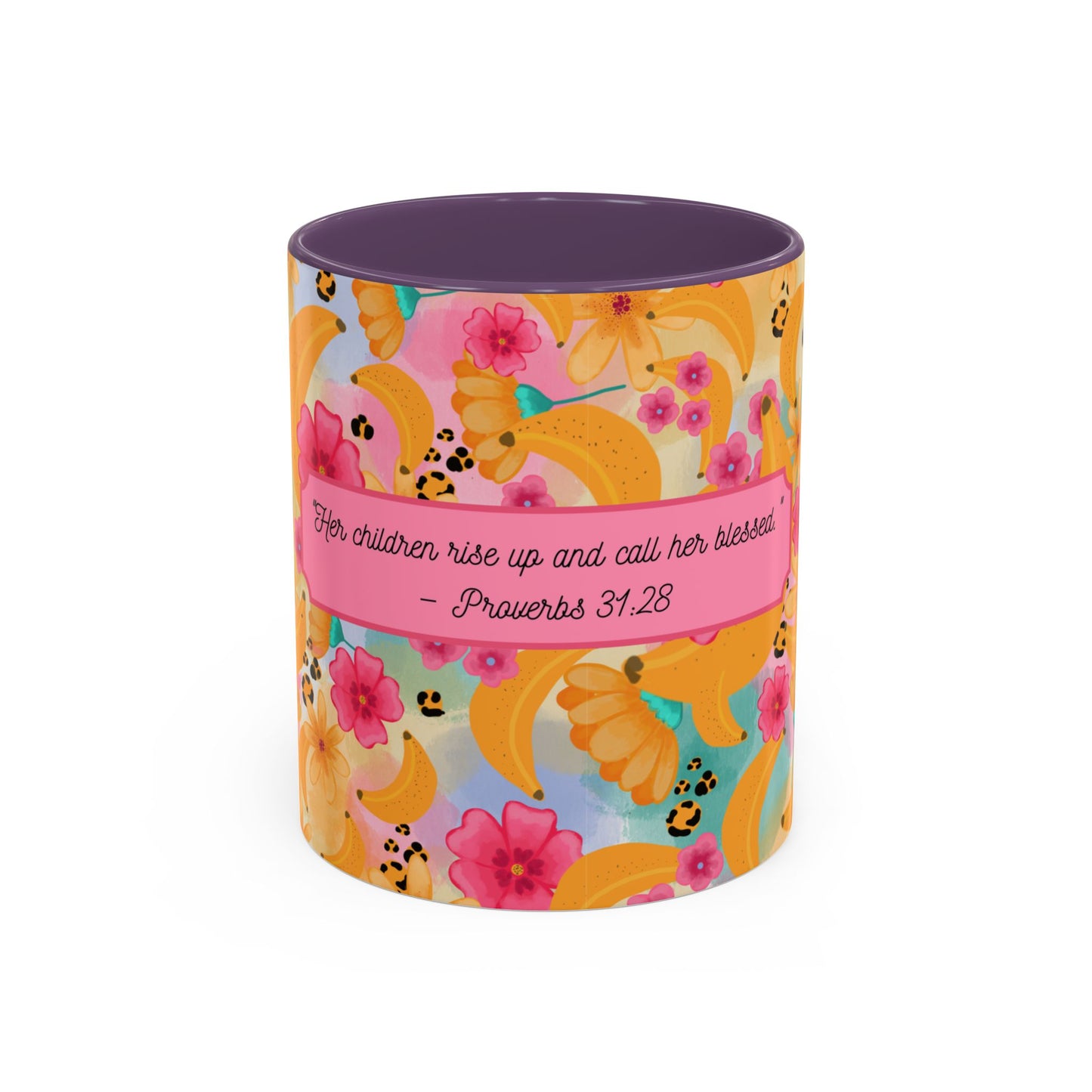 Banana Chiquita Coffee Mug – Proverbs 31:28