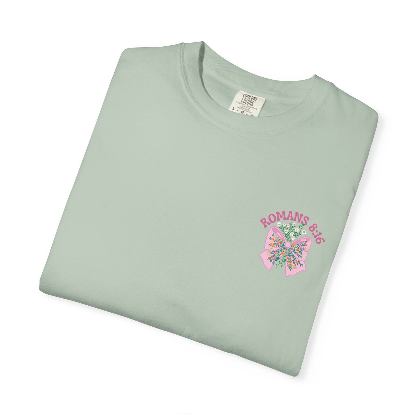 Child of God Women’s Christian T-Shirt – Romans 8:16 Bible Verse Tee
