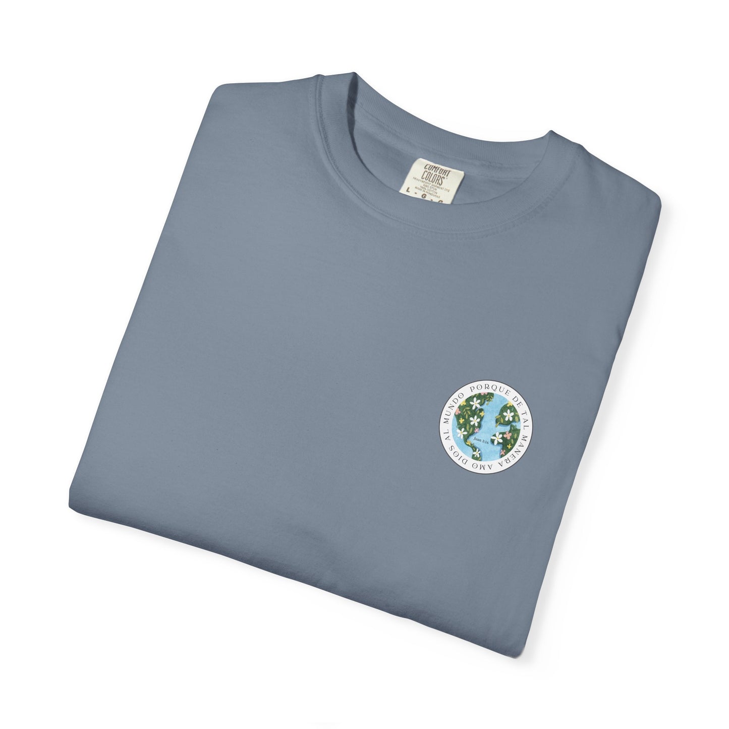 Christian T-Shirt – “For God So Loved the World” Scripture Tee John 3:16
