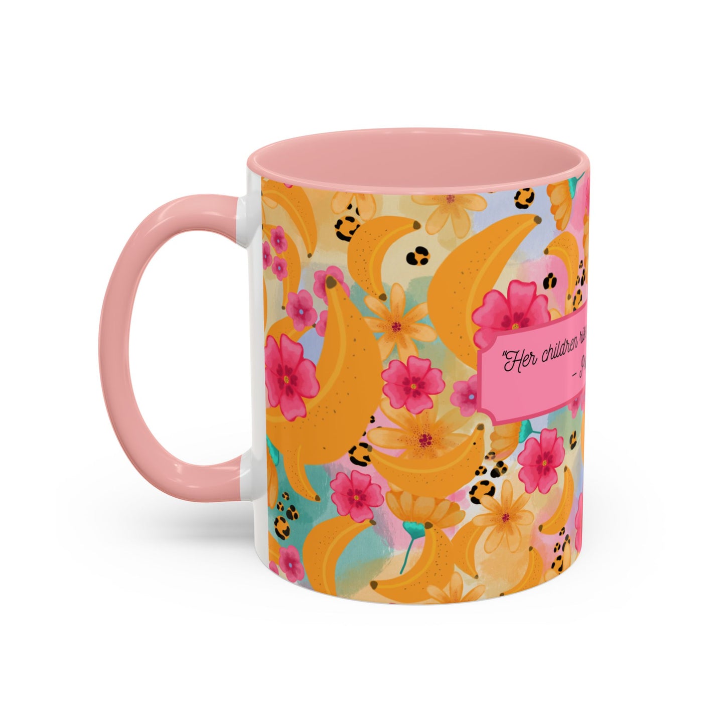 Banana Chiquita Coffee Mug – Proverbs 31:28