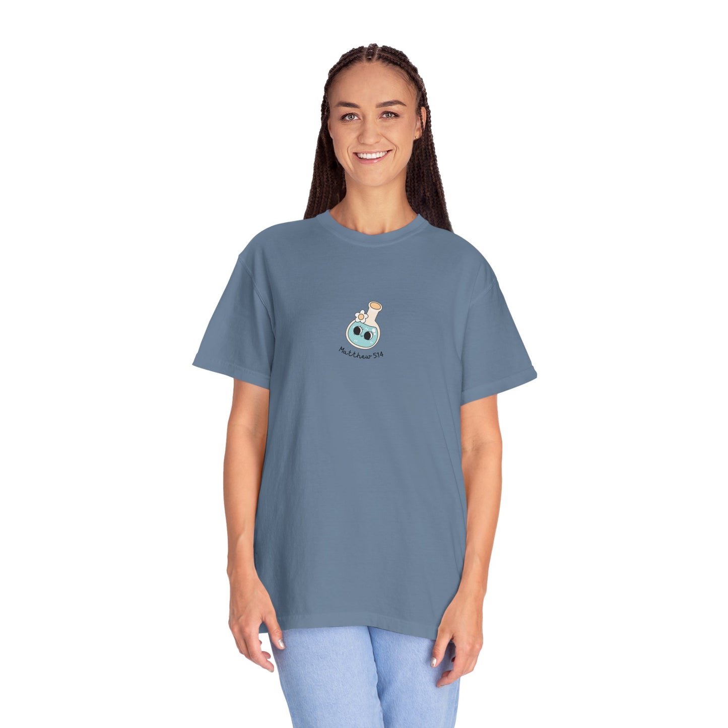 Back to School “Light of the World” Comfort Colors® Tee – Women’s Fit, Chistian Tee, Casual Outfit