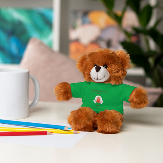 Christian Plushie – Proverbs 17:17 Friendship & Faith Gift Christian Stuffed Animal  Love Gift