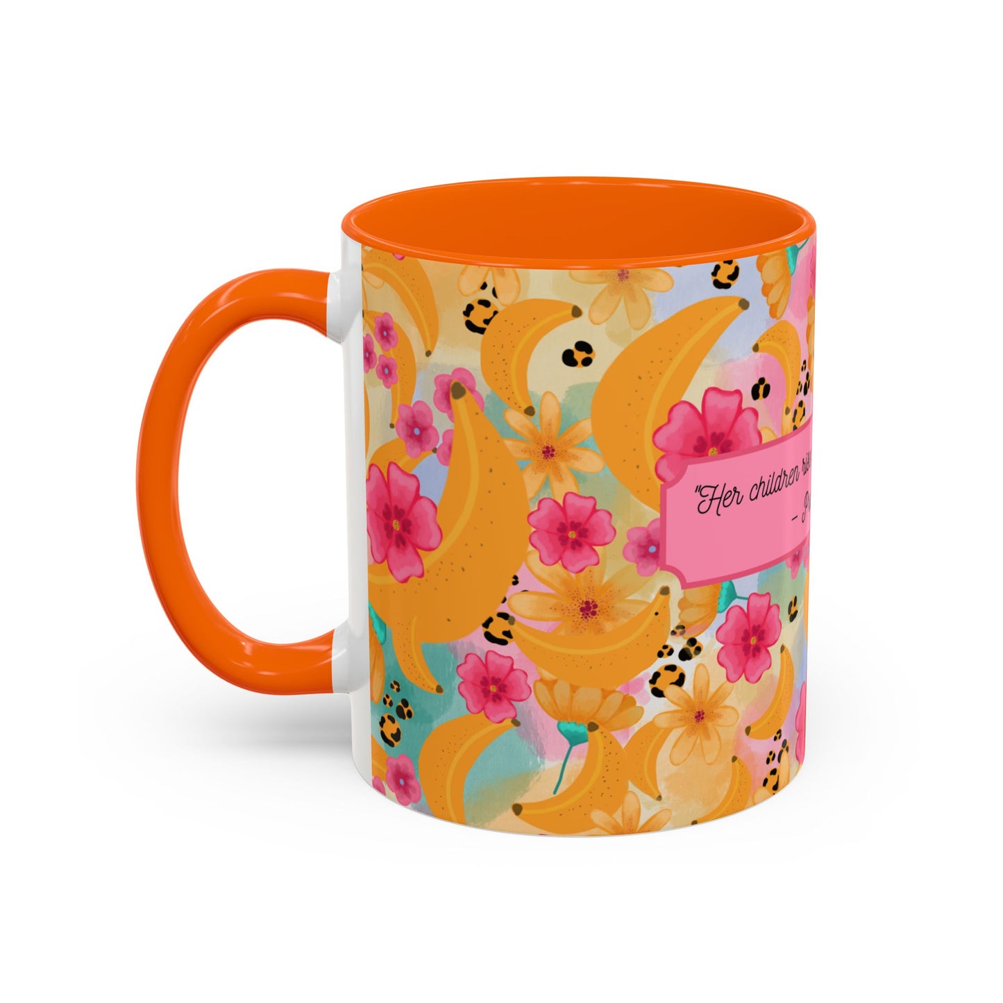 Banana Chiquita Coffee Mug – Proverbs 31:28