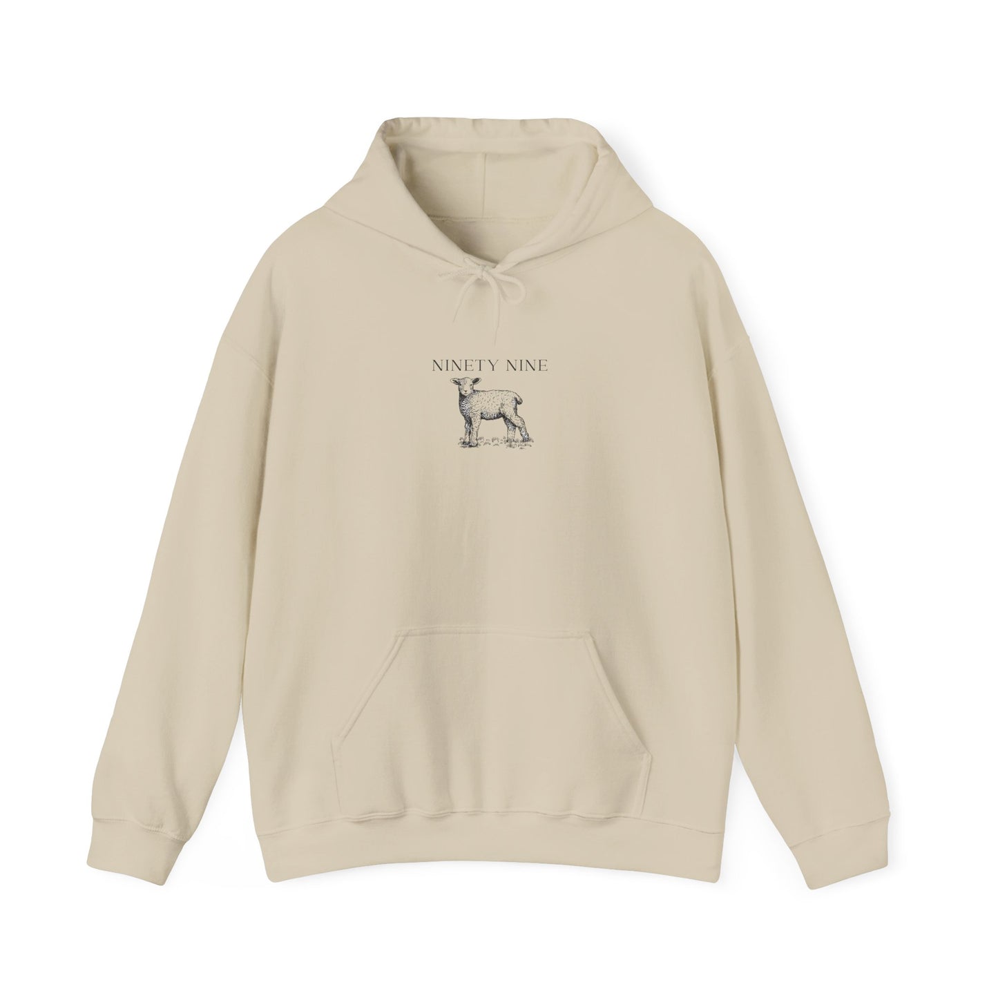 Christian Sheep Hoodie with Matthew 18:10β14 Bible Verse