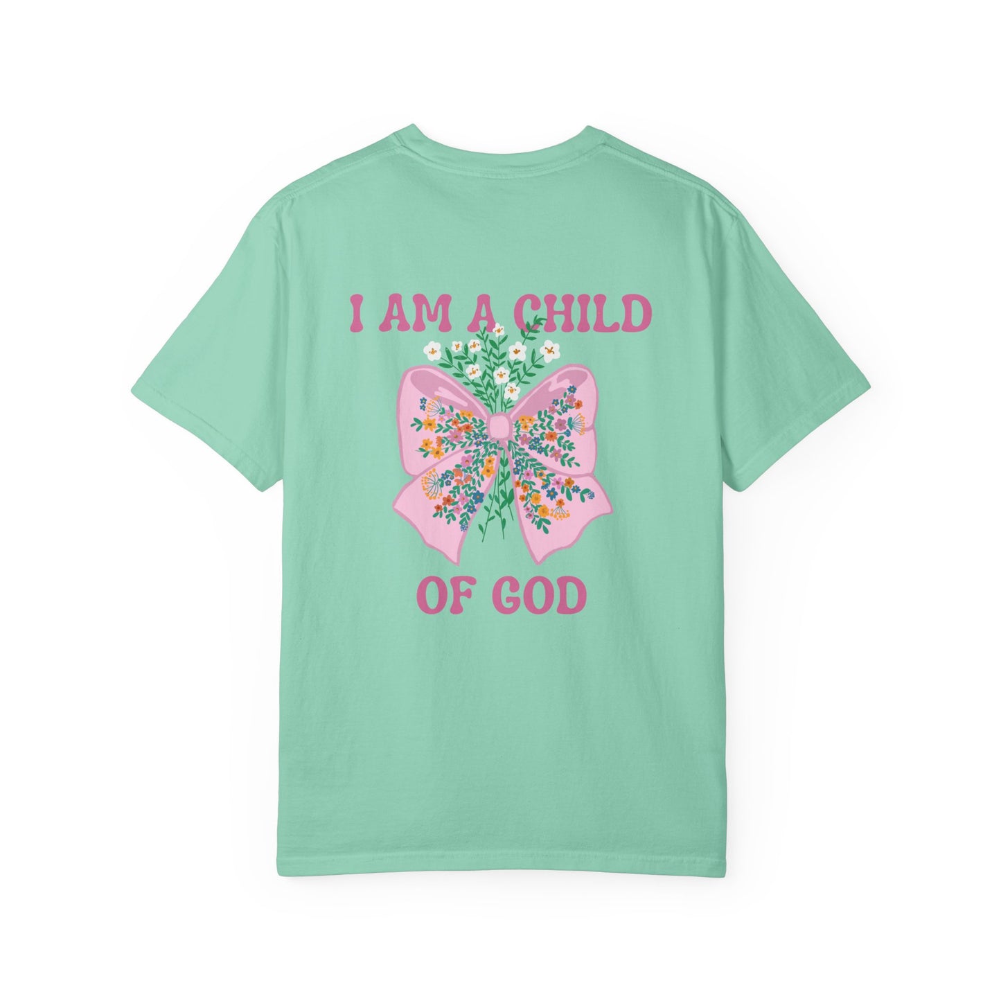 Child of God Women’s Christian T-Shirt – Romans 8:16 Bible Verse Tee