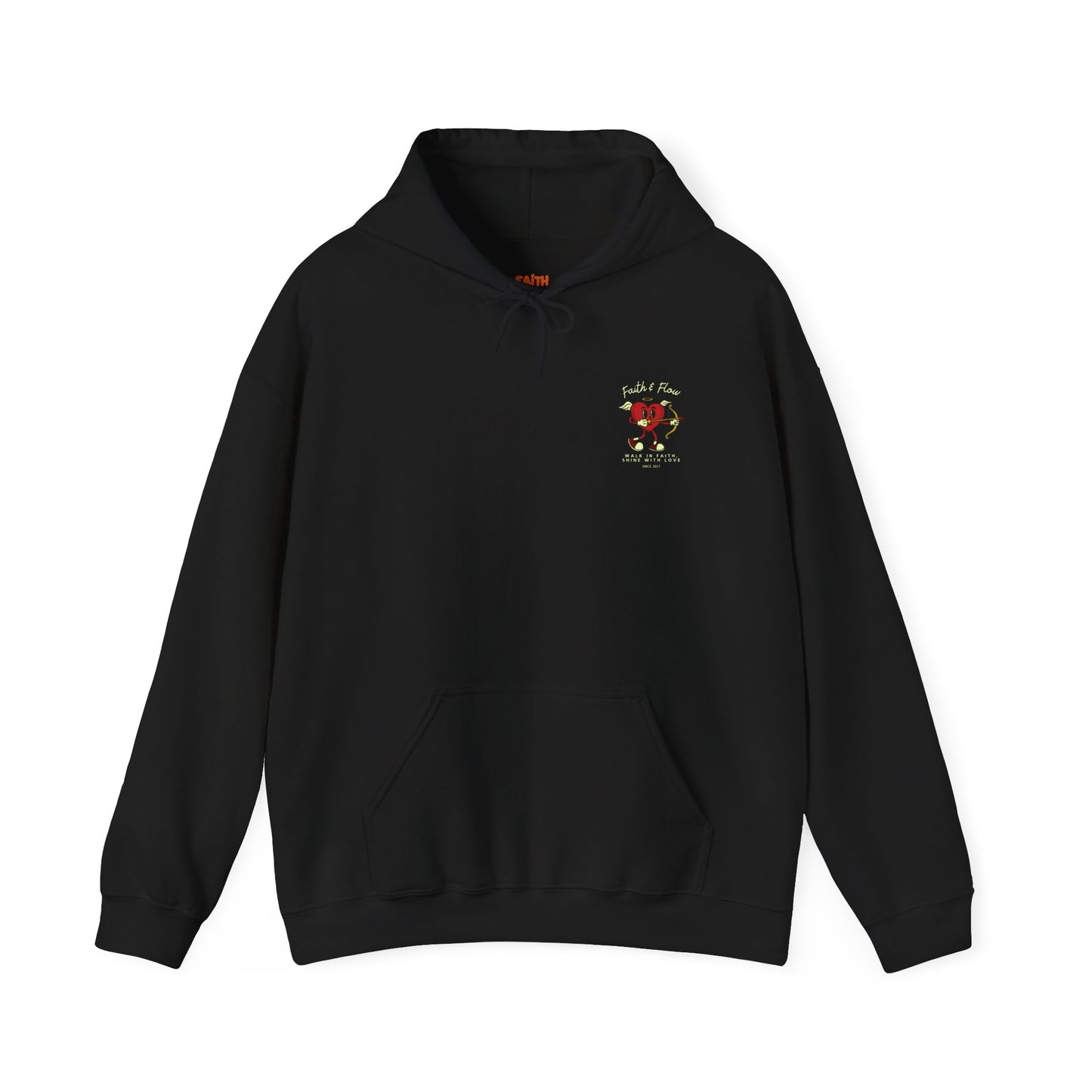 Faith & Flow Unisex Heavy Blend™ Hoodie - Perfect for Casual Wear & Gifts