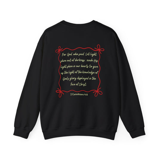 Faith & Flow Unisex Crewneck Sweatshirt - Walk in Faith, Shine with Love