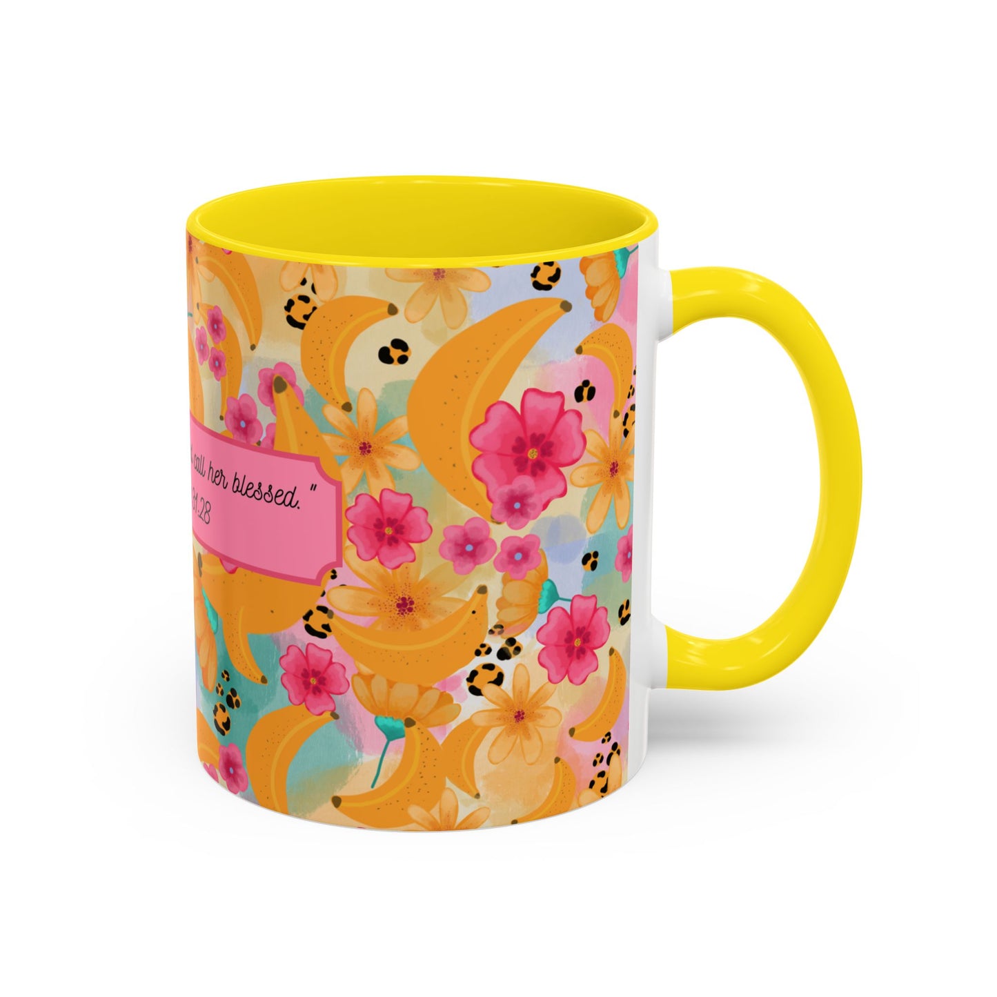 Banana Chiquita Coffee Mug – Proverbs 31:28