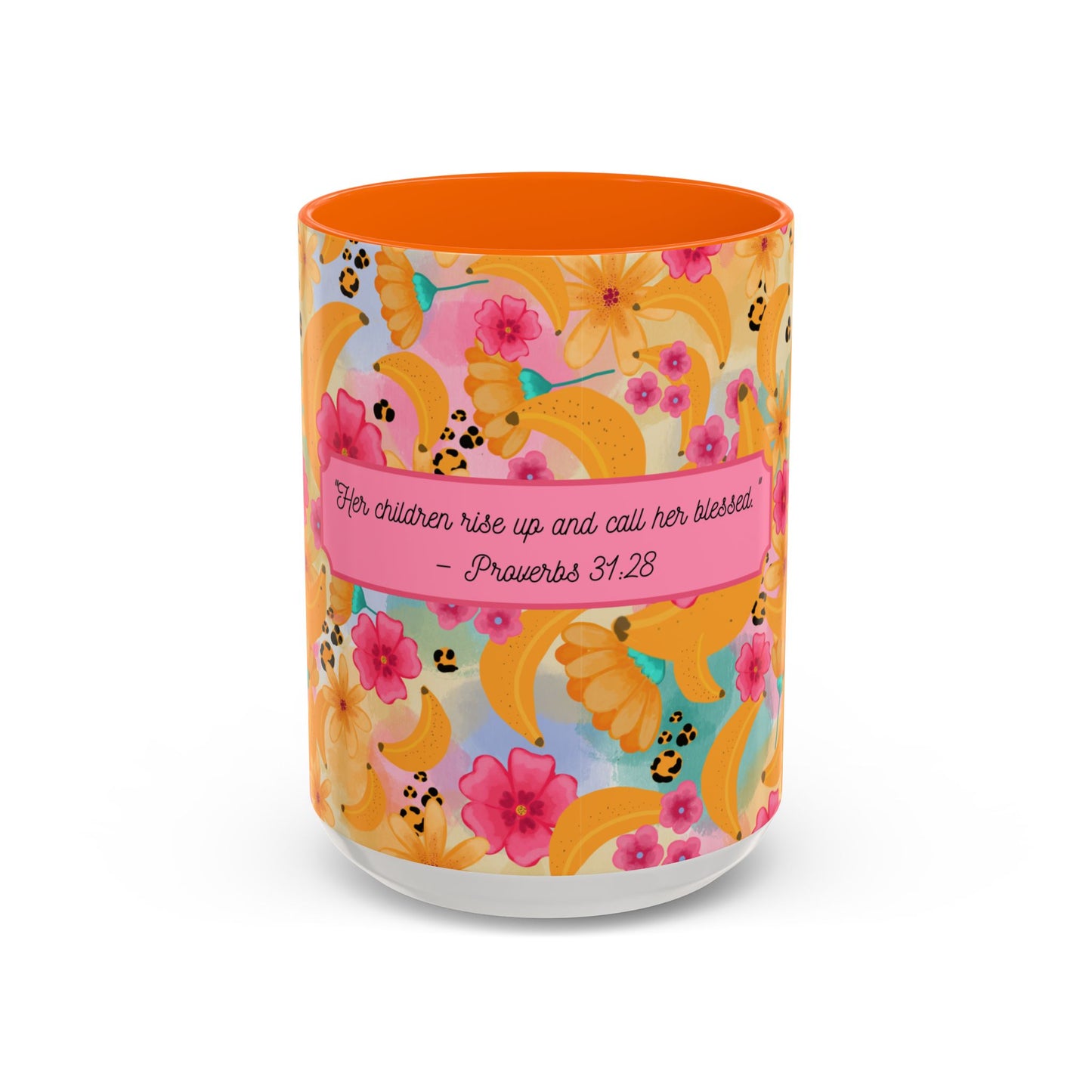 Banana Chiquita Coffee Mug – Proverbs 31:28