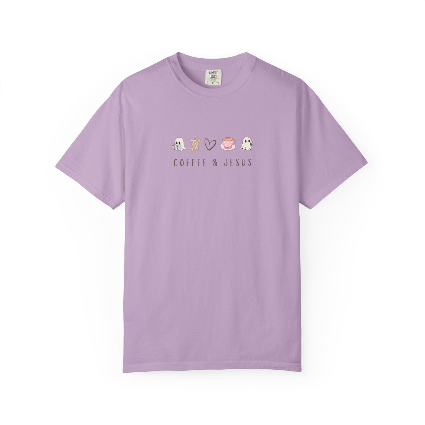 Limited Edition Coffee & Jesus Tee – Faith & Flow Fall Collection