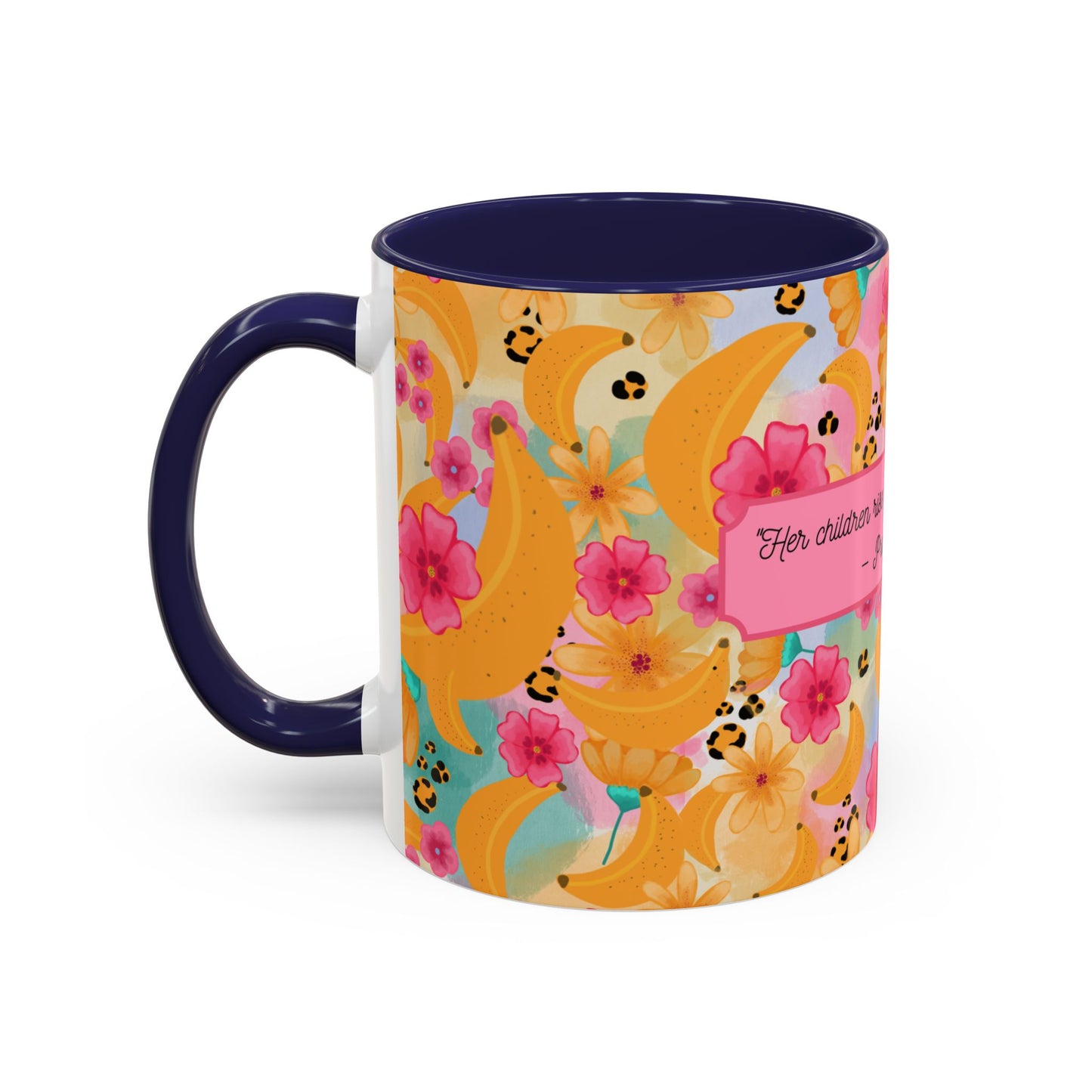 Banana Chiquita Coffee Mug – Proverbs 31:28