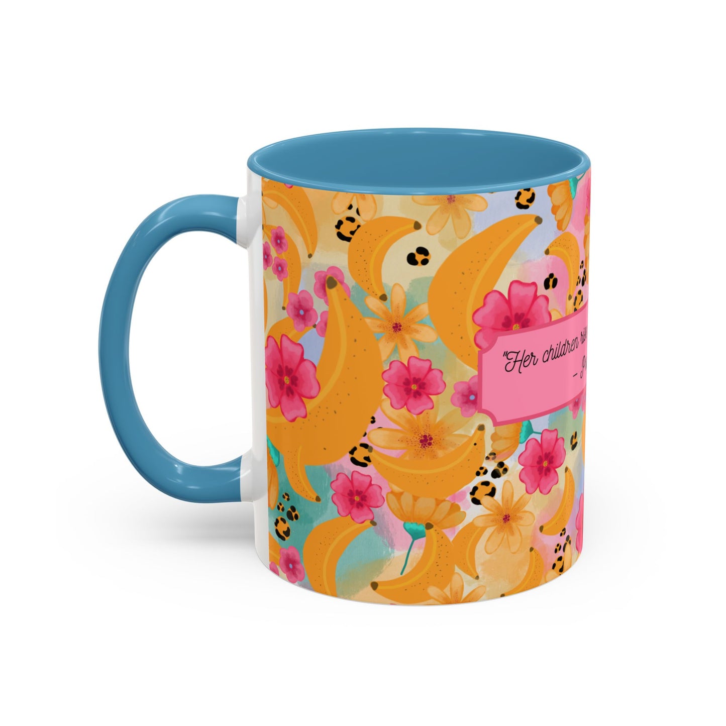 Banana Chiquita Coffee Mug – Proverbs 31:28
