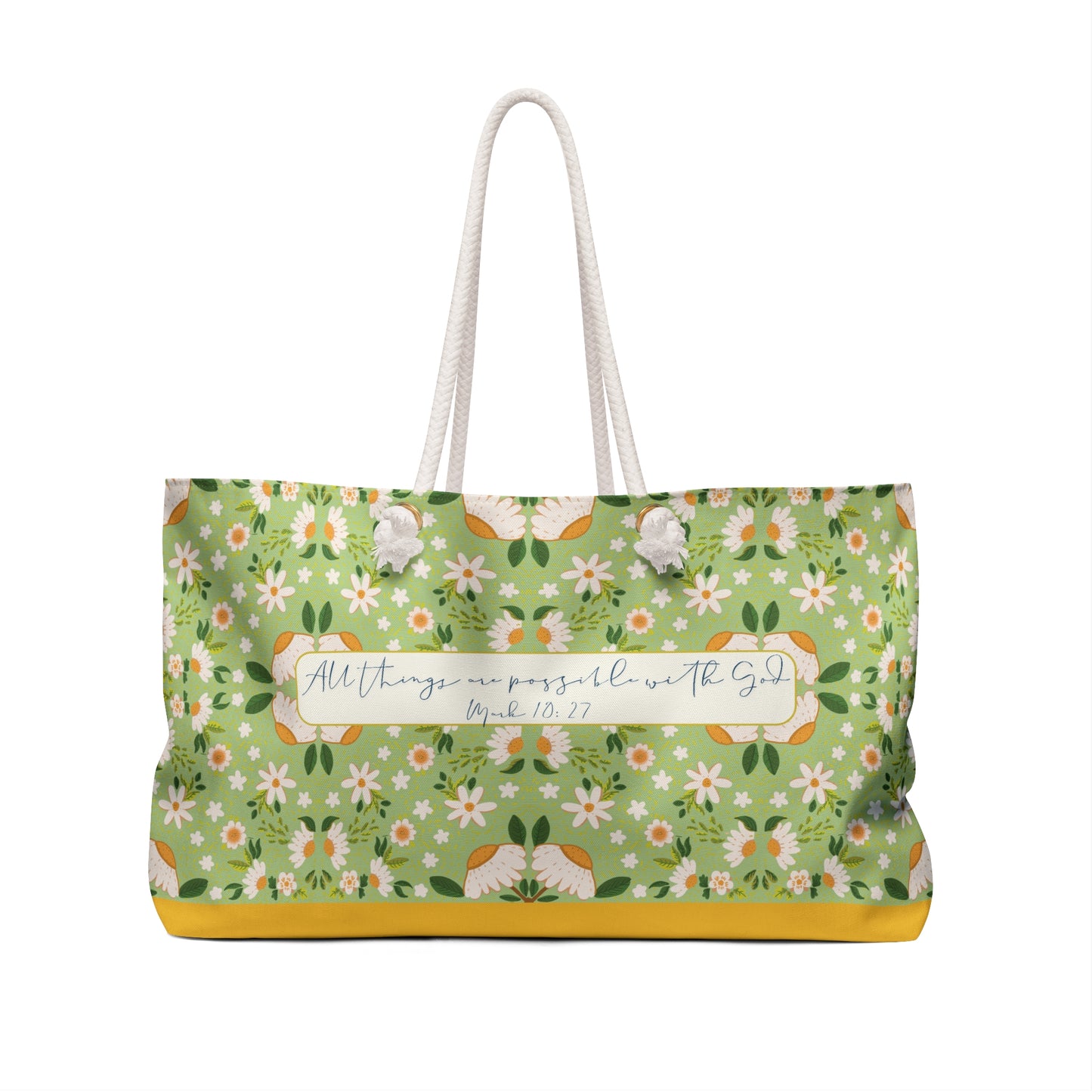 Floral Print Weekender Bag – Perfect for Travel & Getaways