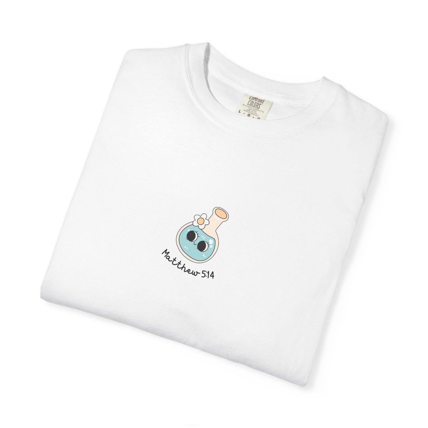 Back to School “Light of the World” Comfort Colors® Tee – Women’s Fit, Chistian Tee, Casual Outfit