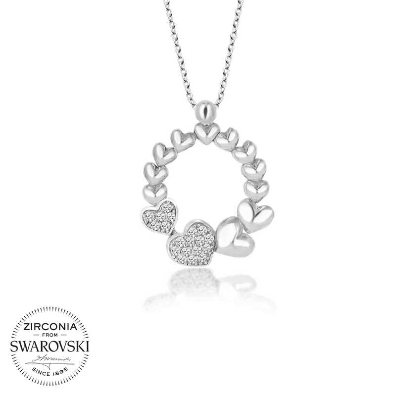 Bound by His Love Silver Necklace