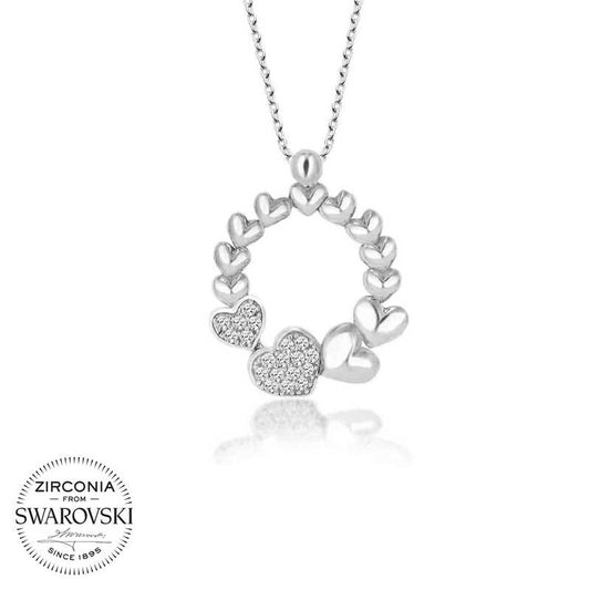 Bound by His Love Silver Necklace