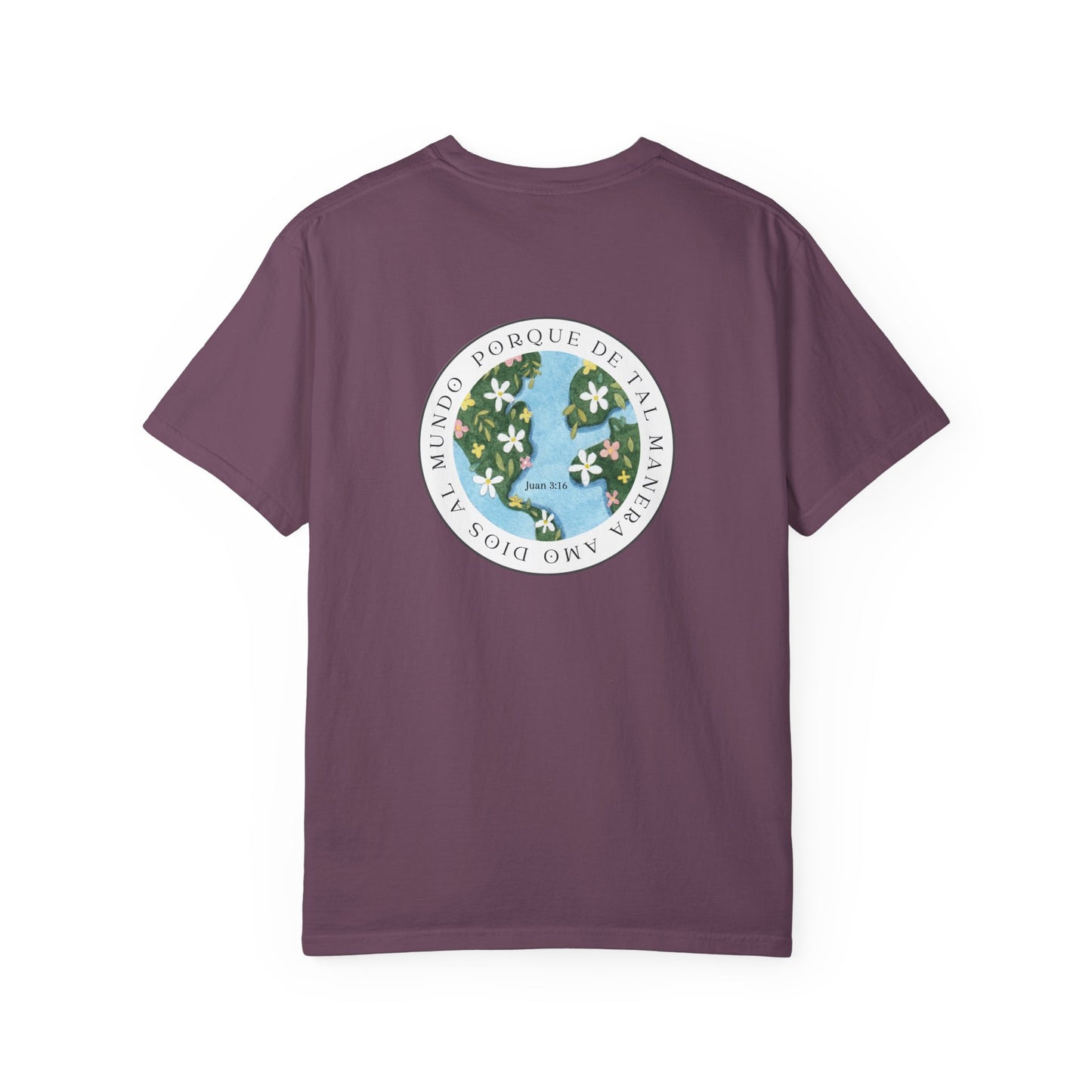 Christian T-Shirt – “For God So Loved the World” Scripture Tee John 3:16