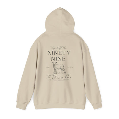 Christian Sheep Hoodie with Matthew 18:10–14 Bible Verse