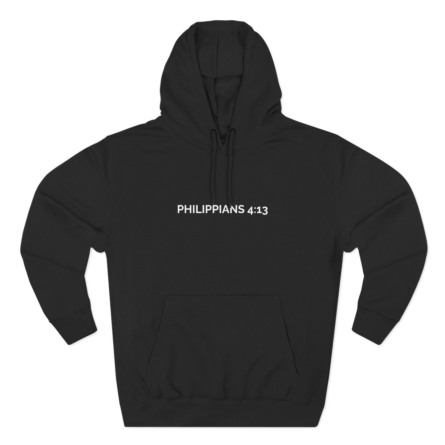 I Can Do All Things Through Christ Hoodie - Philippians 4:13 Christian Hoodie - Streetwear Faith Sweatshirt