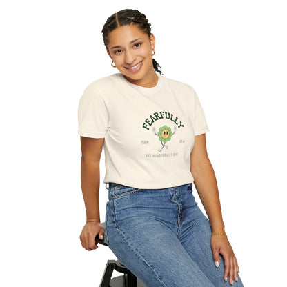"Fearfully & Wonderfully Made" Faith T-Shirt - Psalm 139:14 Inspirational Tee for Christian Women