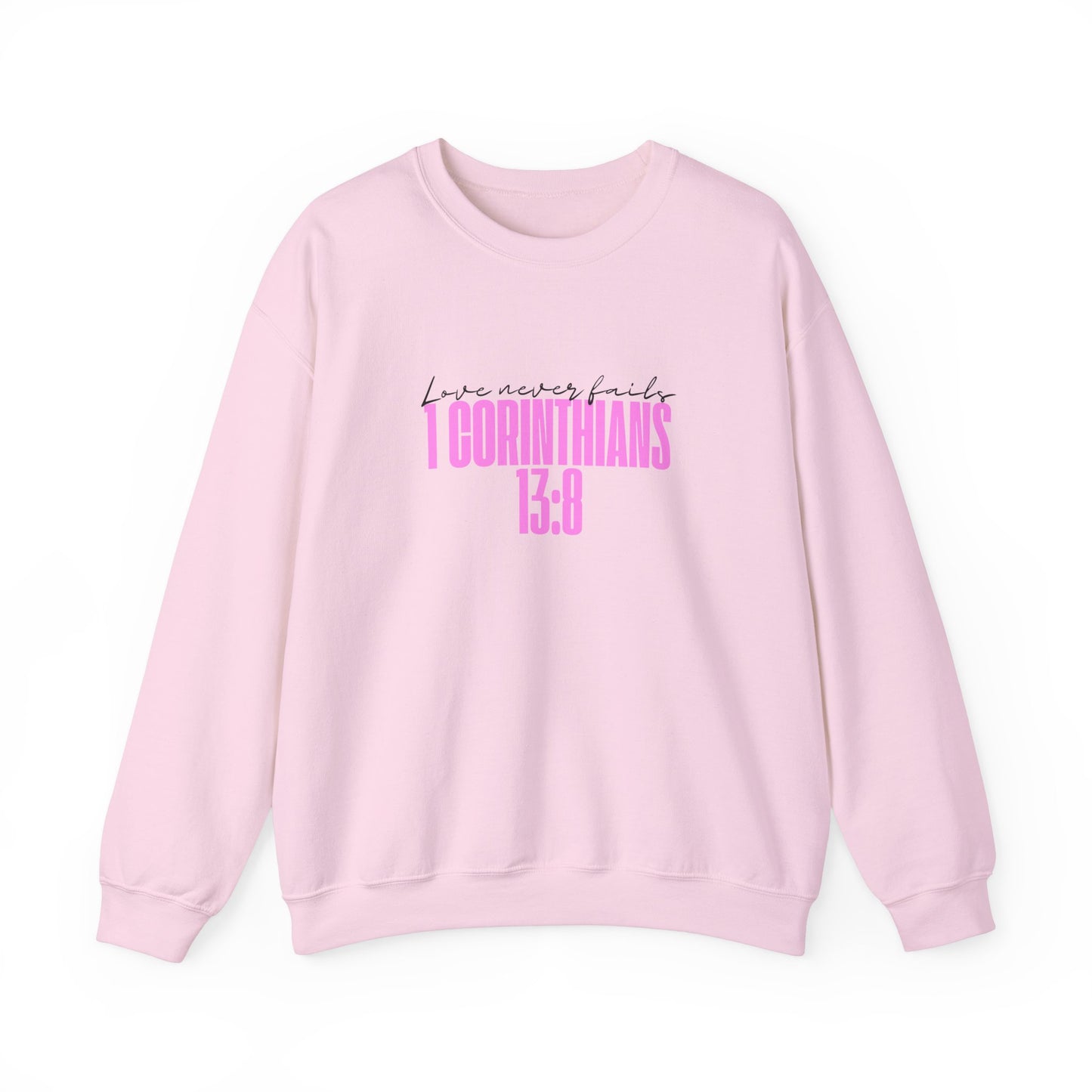 Love Never Fails™ Crewneck Sweatshirt