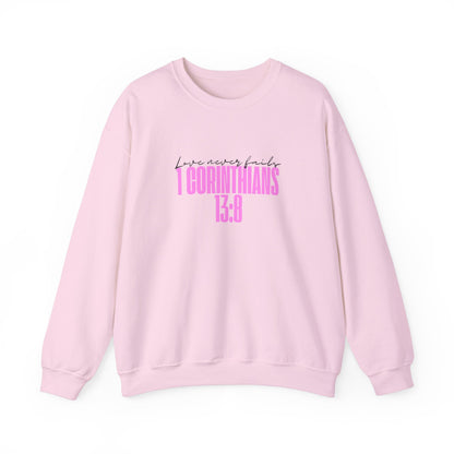 Love Never Fails™ Crewneck Sweatshirt