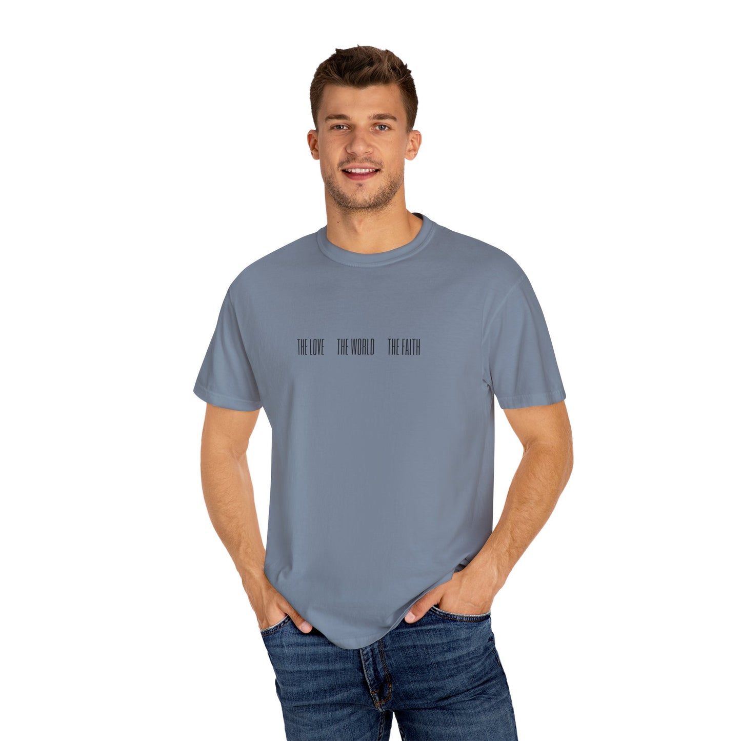 Created to Worship Oversized T-Shirt for Men | Revelation 4:11 Christian Tee | Praise the Lord Shirt | Premium Garment-Dyed Cotton