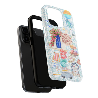 Coastal Girl “Jesus Loves Me” Phone Case | Christian Case for iPhone & Samsung