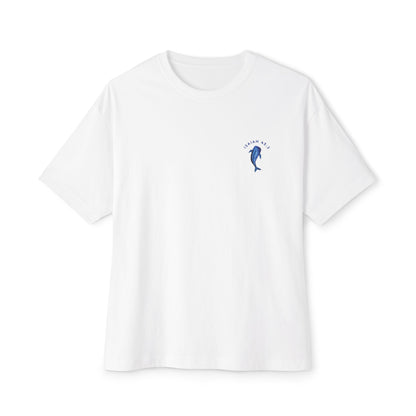 Christian Men’s Oversized Tee | Walk Through Deep Waters Isaiah 43:2