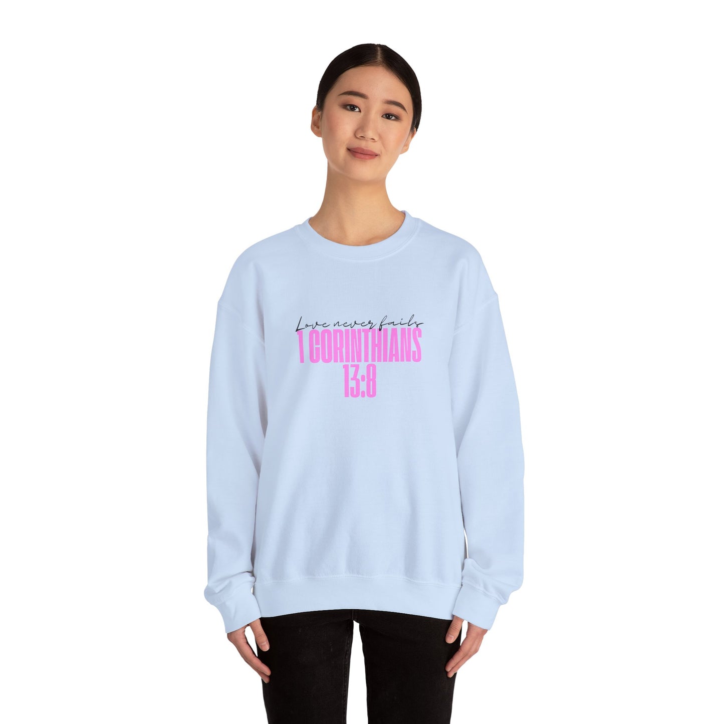 Love Never Fails™ Crewneck Sweatshirt