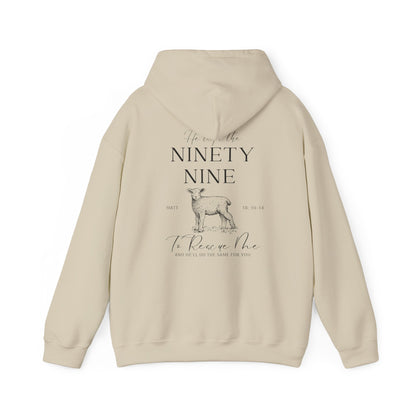 Christian Sheep Hoodie with Matthew 18:10–14 Bible Verse