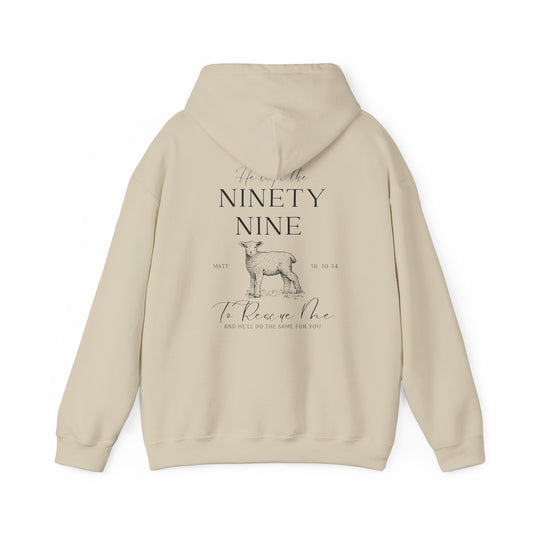 Christian Sheep Hoodie with Matthew 18:10–14 Bible Verse