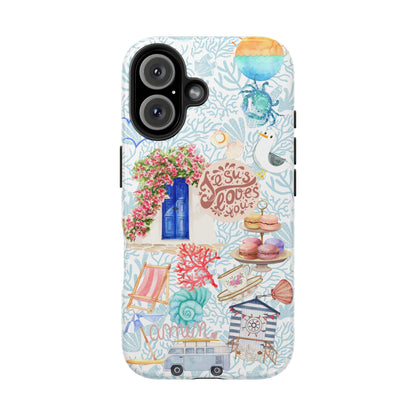 Coastal Girl “Jesus Loves Me” Phone Case | Christian Case for iPhone & Samsung