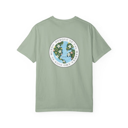 Christian T-Shirt – “For God So Loved the World” Scripture Tee John 3:16