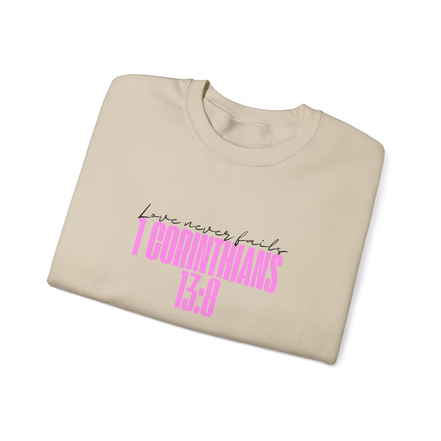 Love Never Fails™ Crewneck Sweatshirt