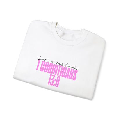 Love Never Fails™ Crewneck Sweatshirt
