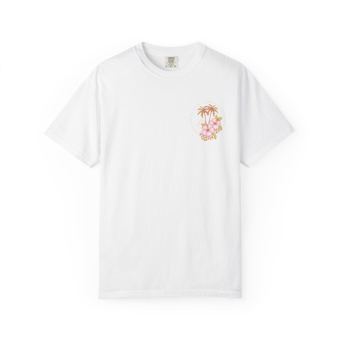 Women's Christian Tee — Peace Like the Ocean | John 14:27