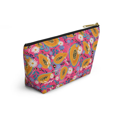 Mother’s Day Floral Accessory Pouch – Proverbs 31:28