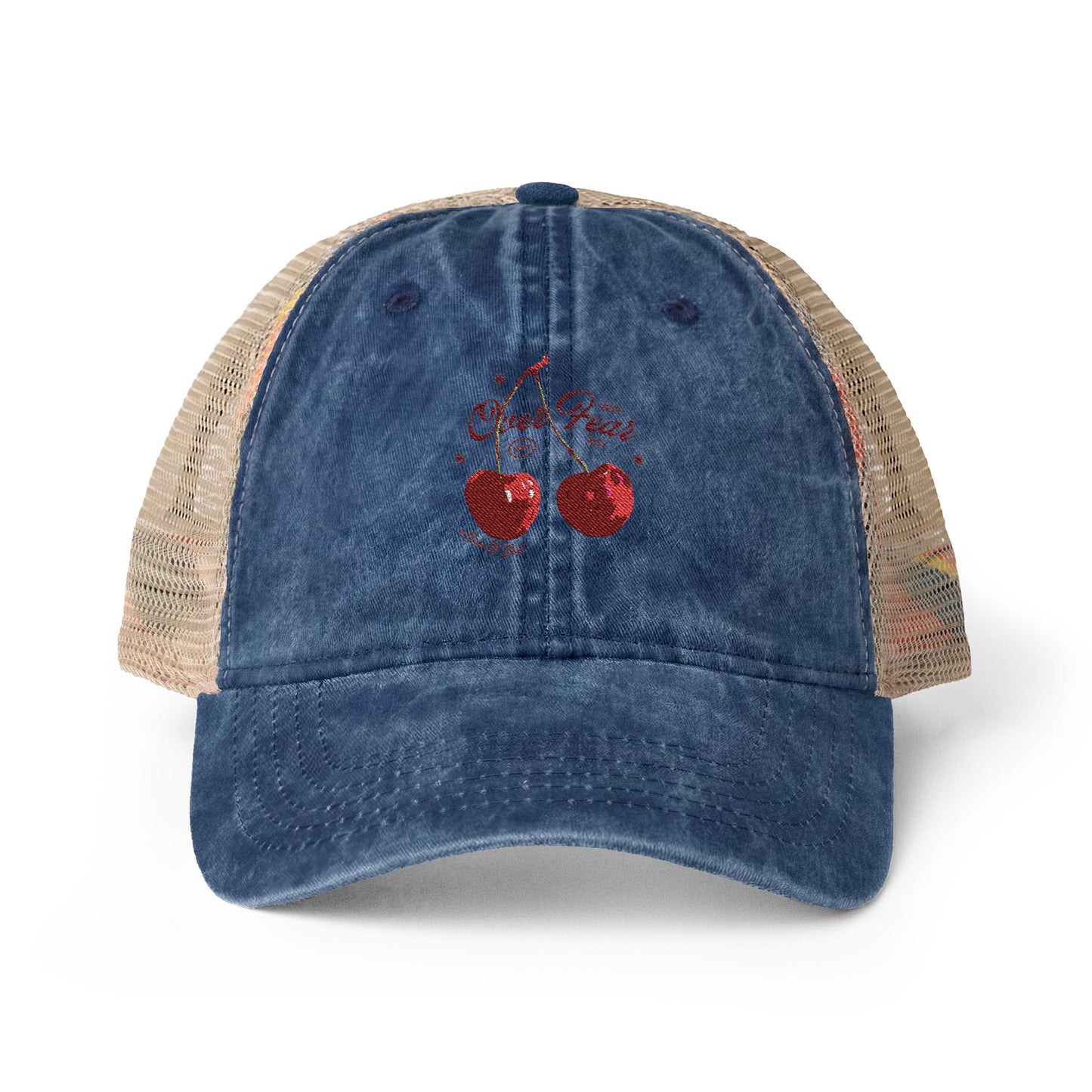 Faith Over Fear Hat – Mark 5:36 Christian Baseball Cap for Women