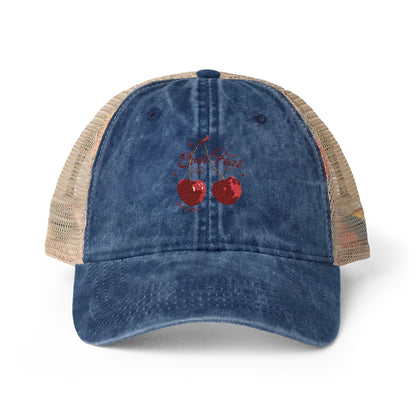 Faith Over Fear Hat – Mark 5:36 Christian Baseball Cap for Women