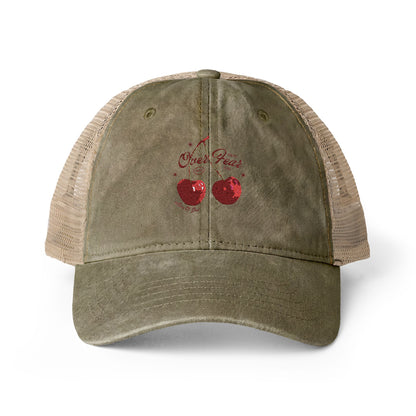 Faith Over Fear Hat – Mark 5:36 Christian Baseball Cap for Women