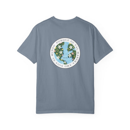 Christian T-Shirt – “For God So Loved the World” Scripture Tee John 3:16