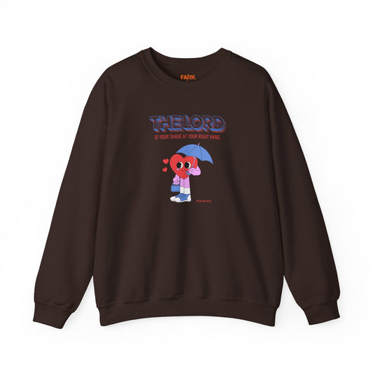 The Lord is Your Shade at Your Right Hand Sweatshirt