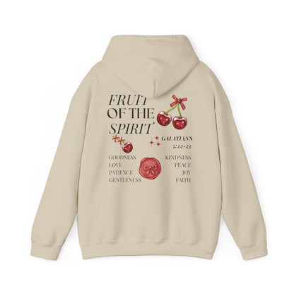 Fruit of the Spirit Hoodie – Christian Hoodie | Galatians 5:22 Bible Verse, Faith Apparel, Inspirational Gift, Cozy Fashion, Spiritual Hoodie