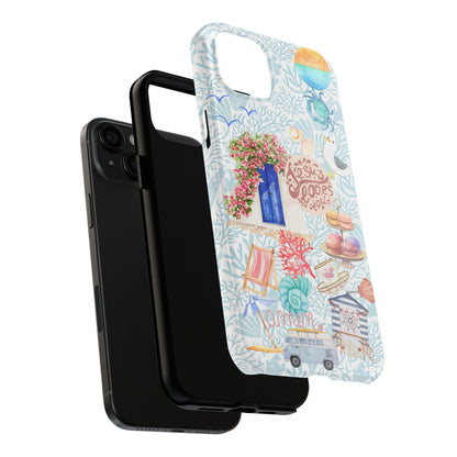 Coastal Girl “Jesus Loves Me” Phone Case | Christian Case for iPhone & Samsung