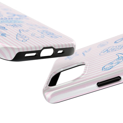 Inspirational Tough Phone Case - 'He Restores My Soul' with Psalm 23:3