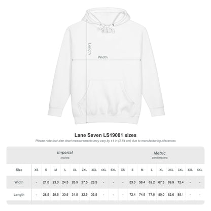 Womens Premium Christian Hoodie Fruit of the Spirit (Galatians 5:22–23 Strawberry Design)
