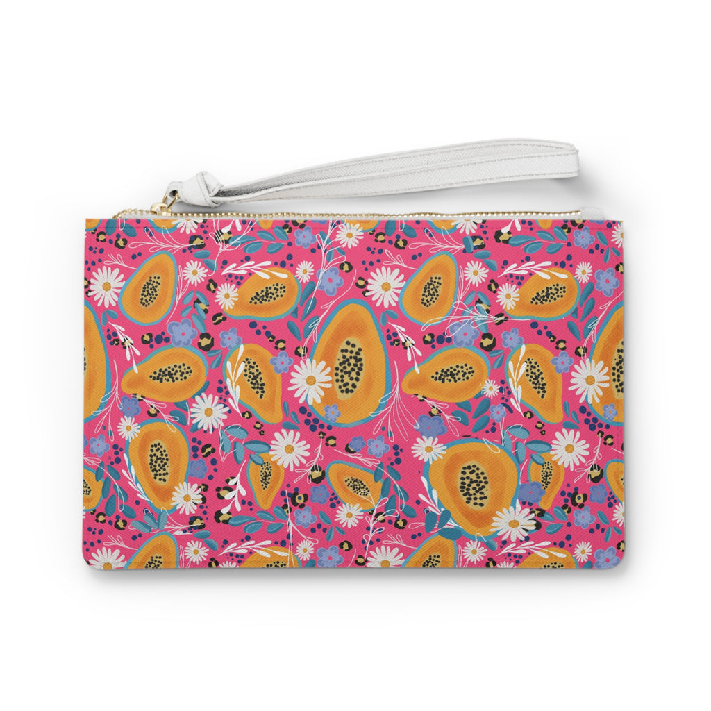 Vibrant Floral Clutch Bag - Perfect for Parties and Everyday Use