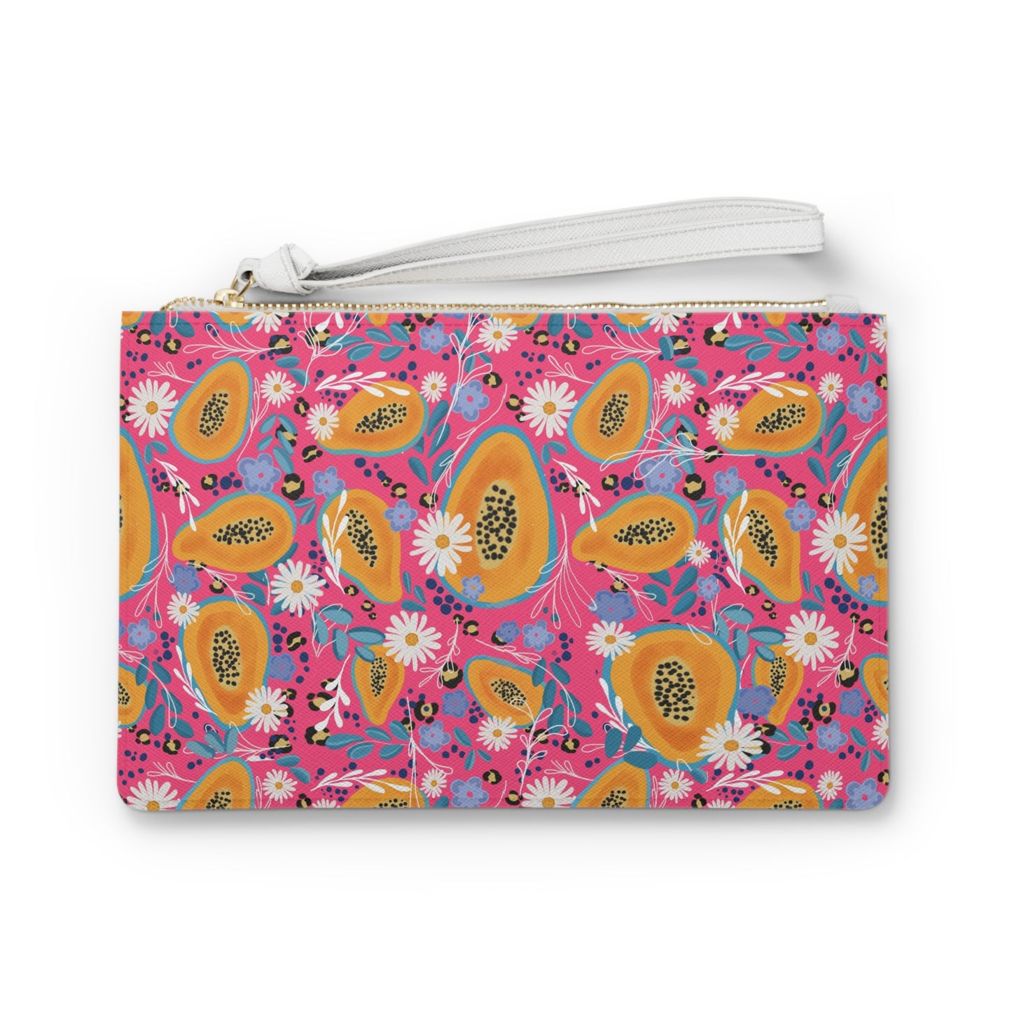 Vibrant Floral Clutch Bag - Perfect for Parties and Everyday Use
