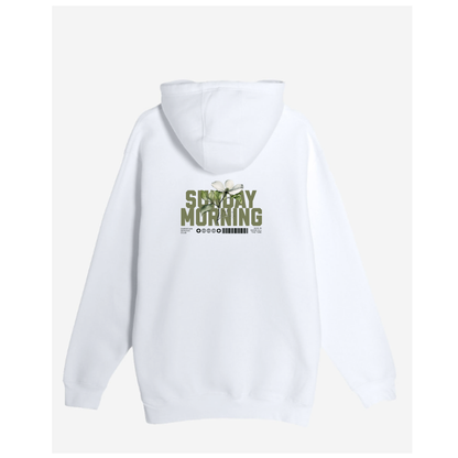 Sunday Morning Women's Hoodie | Christian Worship Hoodie | Premium Pullover Faith Apparel | Cozy Church Hoodie | Faith & Flow